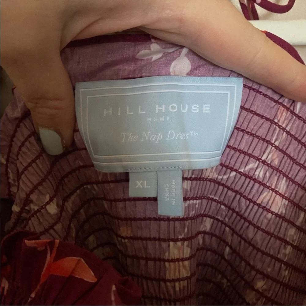 Hill House Home midi dress with ruched bodice - Picture 4 of 4